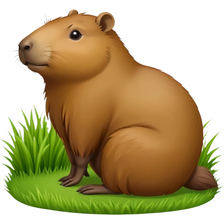 capybara pooping emoji