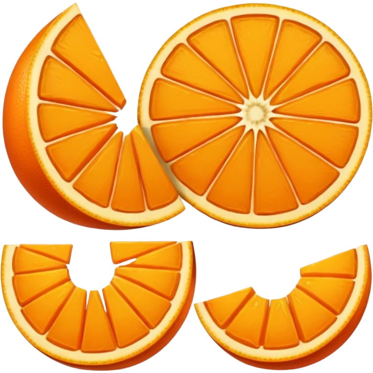 orange wedge emoji