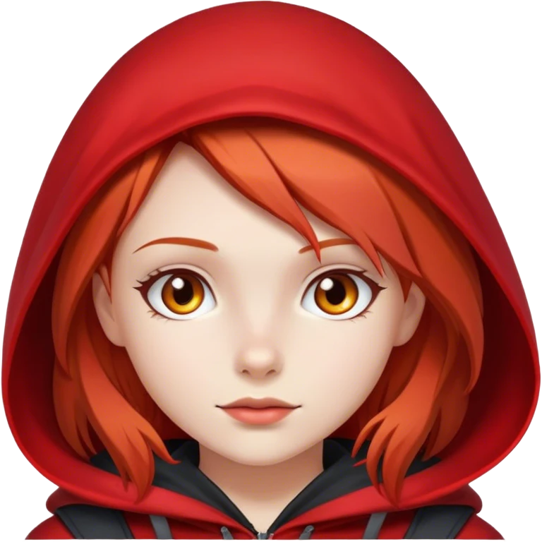 red riding hood emoji