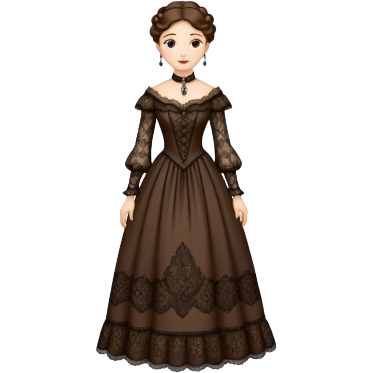 victorian lady emoji