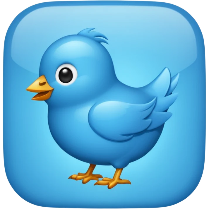 X twitter icon emoji