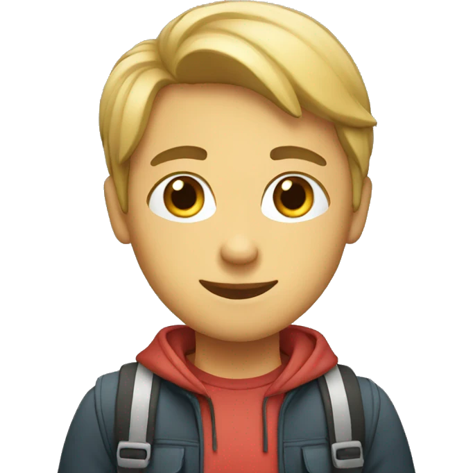 student working abroad emoji