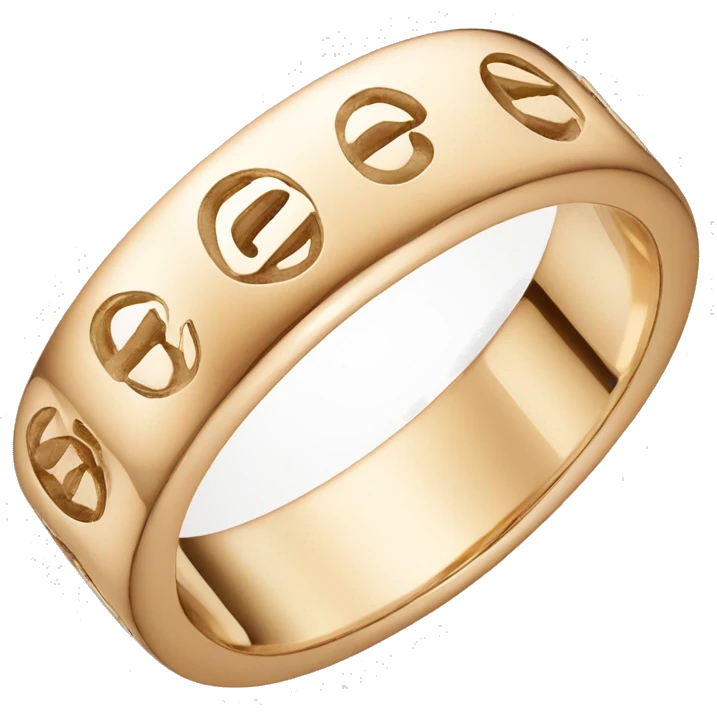 cartier love ring emoji