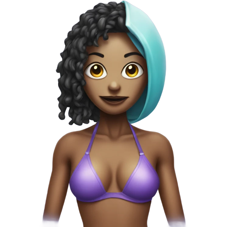 alien in a bikini  emoji