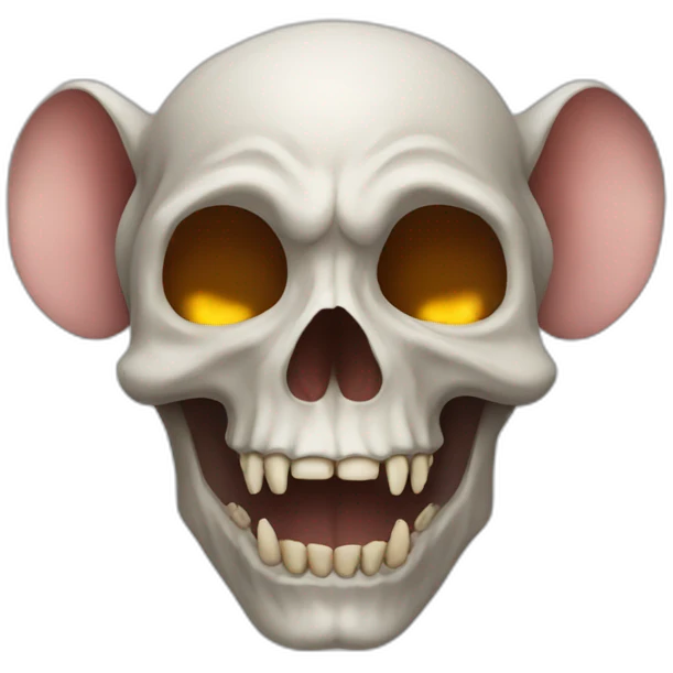 skull of a rat emoji