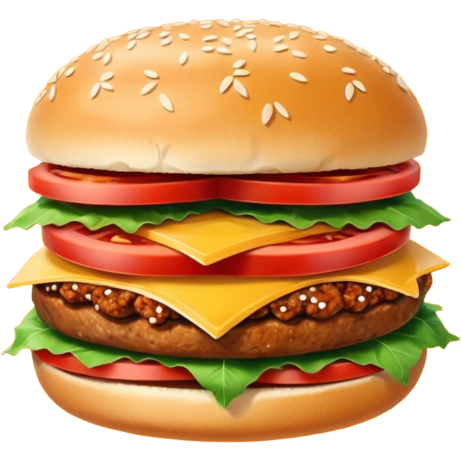 Spicy meat sandwich emoji