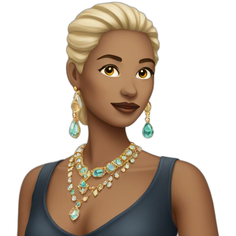 women with jewelery emoji