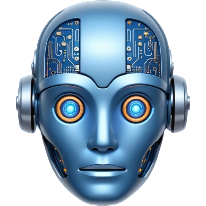 I need an emoji for Slack that ilustrates Artificial Intelligence (AI) si I can flag/tag pull requests and messages that are generated with AI for colleagues to know that they need to pay attention !
What is most descriptive for AI pull request ?

Make it animated and as large as possible  emoji