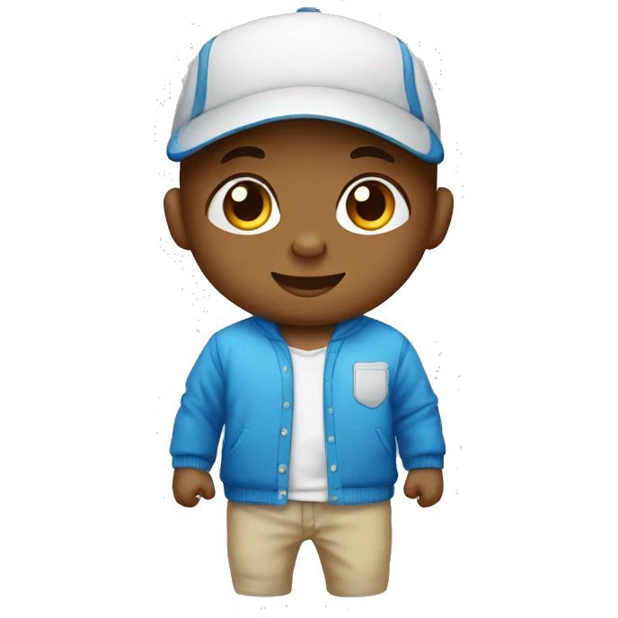 Lil baby en chemise de sport emoji
