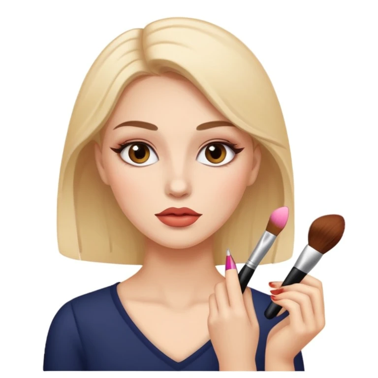 A Women with do makeup  emoji