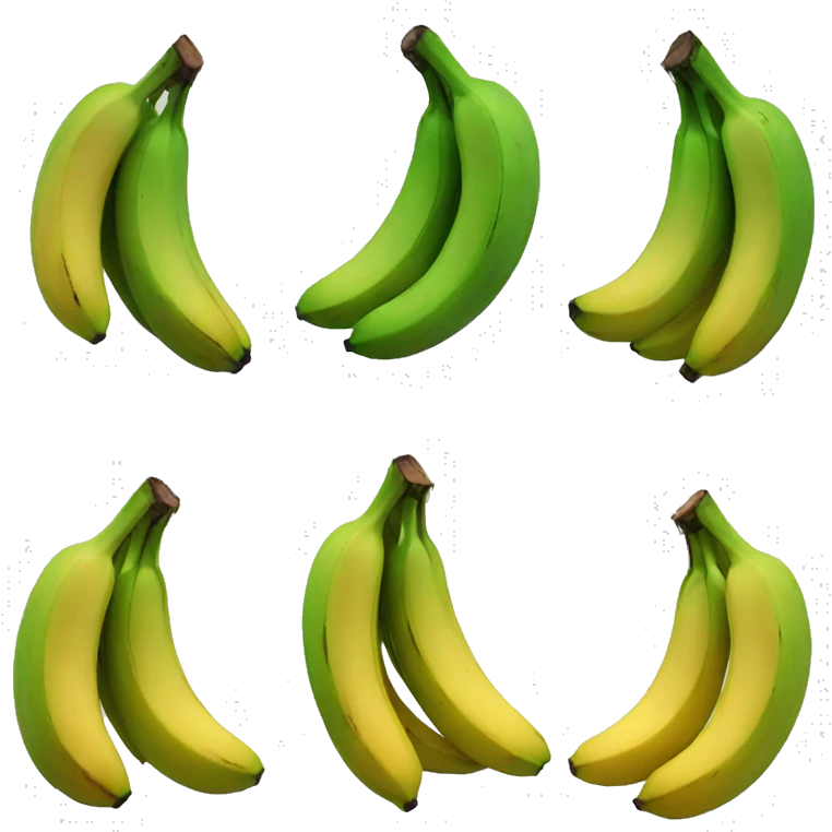 one bunch of 5 bananas emoji