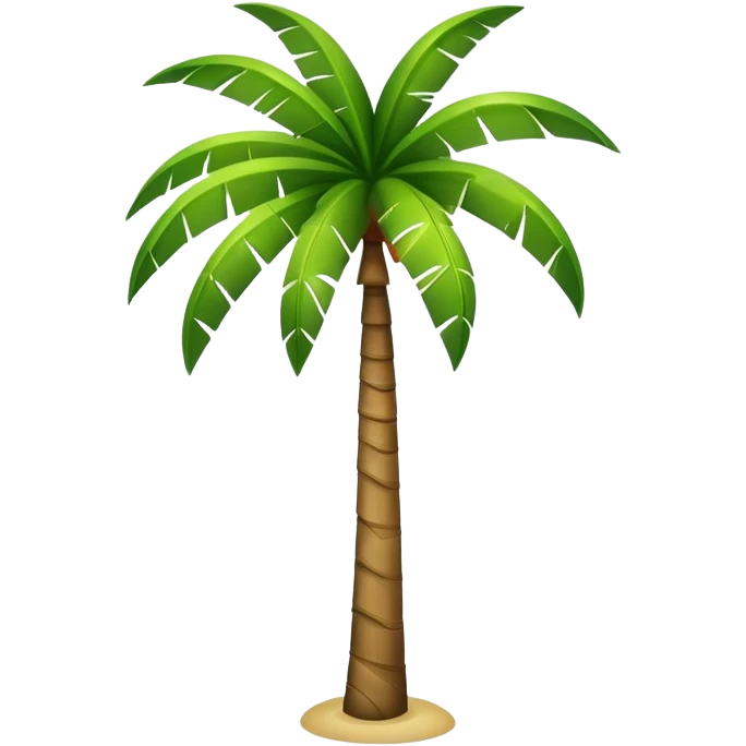 Palm tree emoji