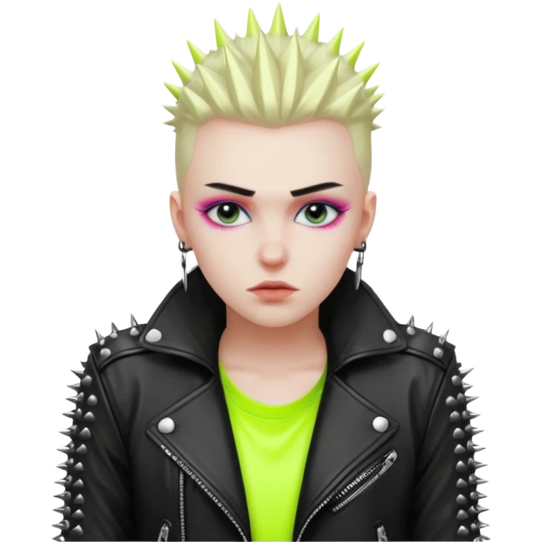 neon color Russian underground fashion  emoji