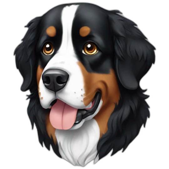 bernese mountain dog emoji