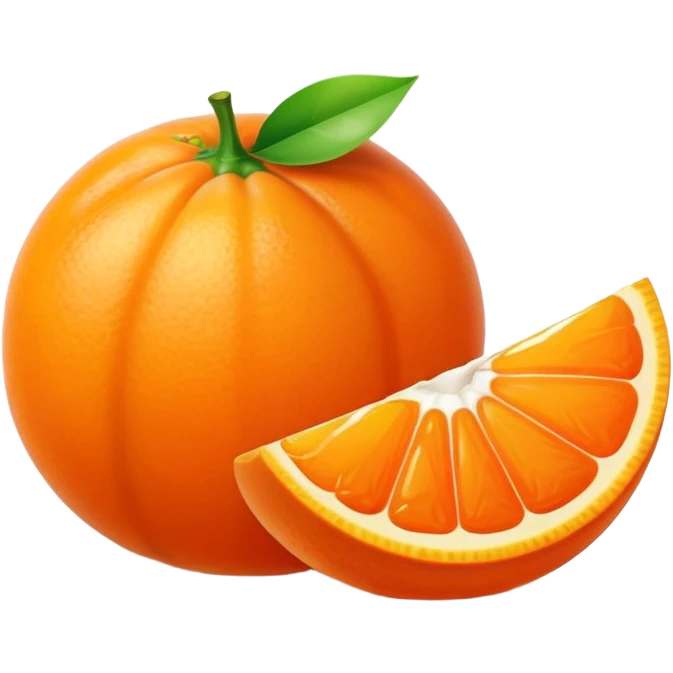 tangerine emoji