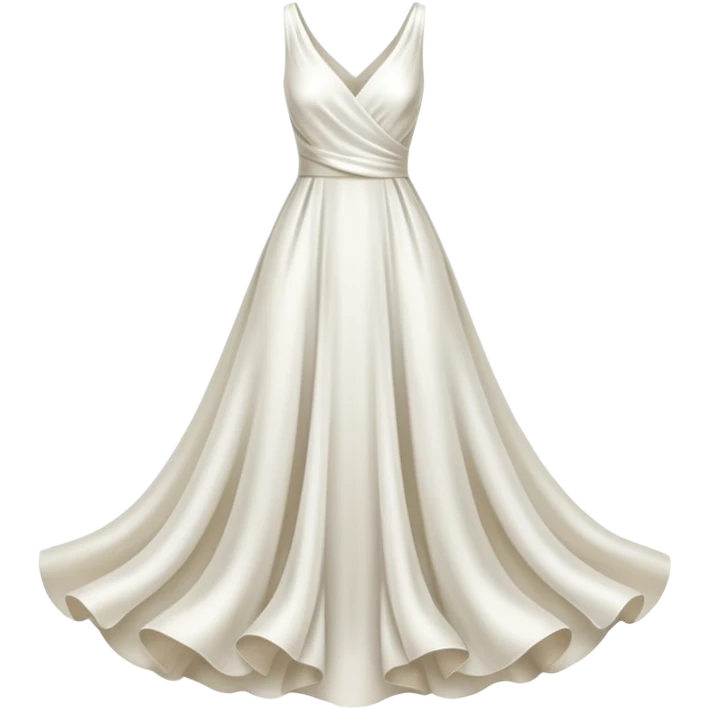 white dress emoji