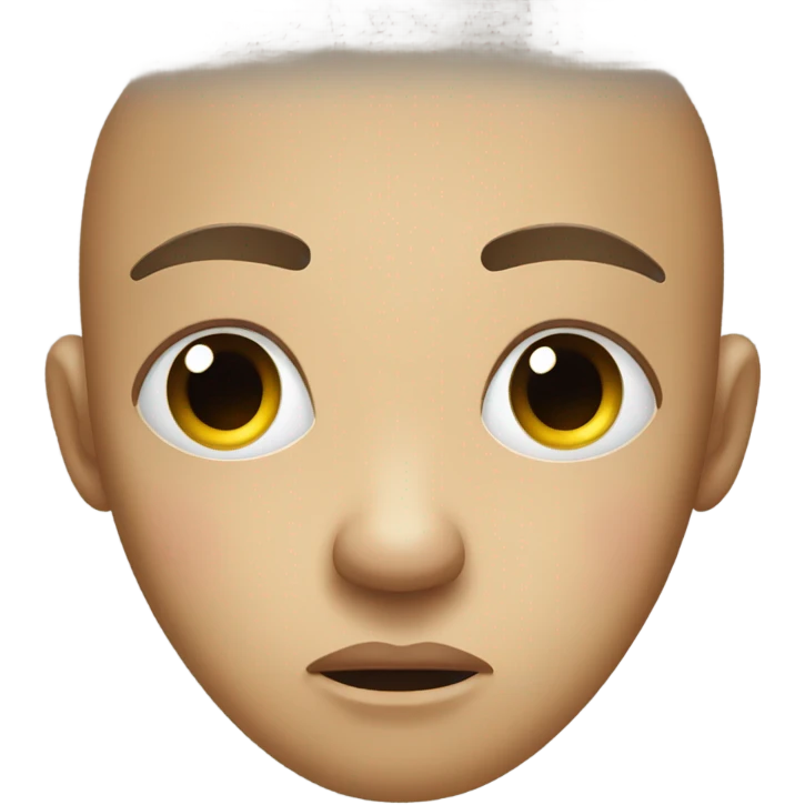 Disappointed face emoji