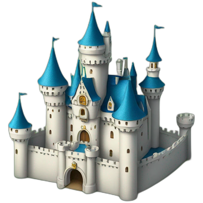 Disney castle emoji