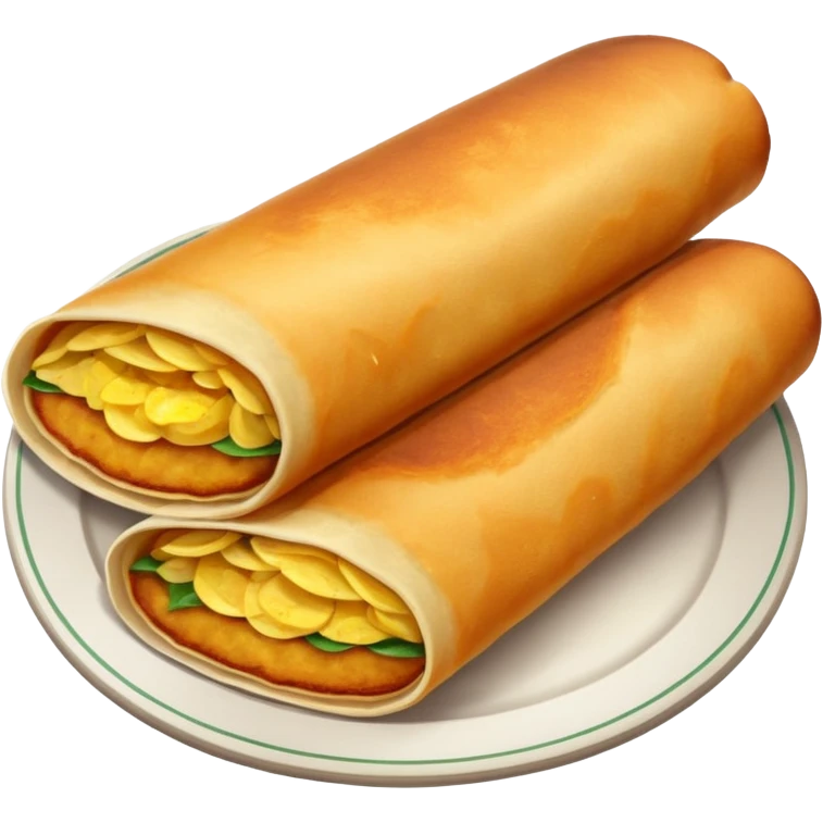 masala dosa in south indian style emoji