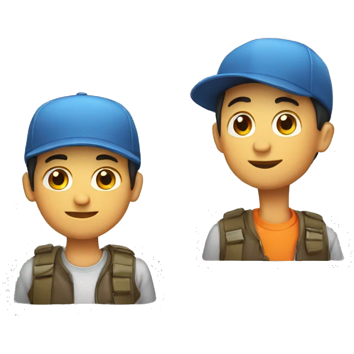 De un chico con gorra  emoji