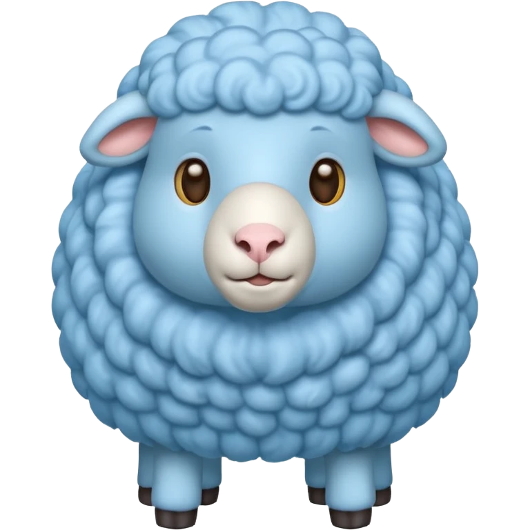 light blue sheep emoji
