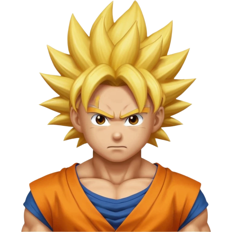 Goku super Sayayín emoji