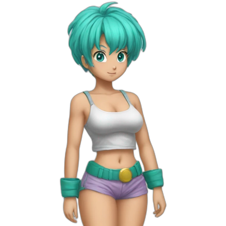 Bulma Tiny waist emoji
