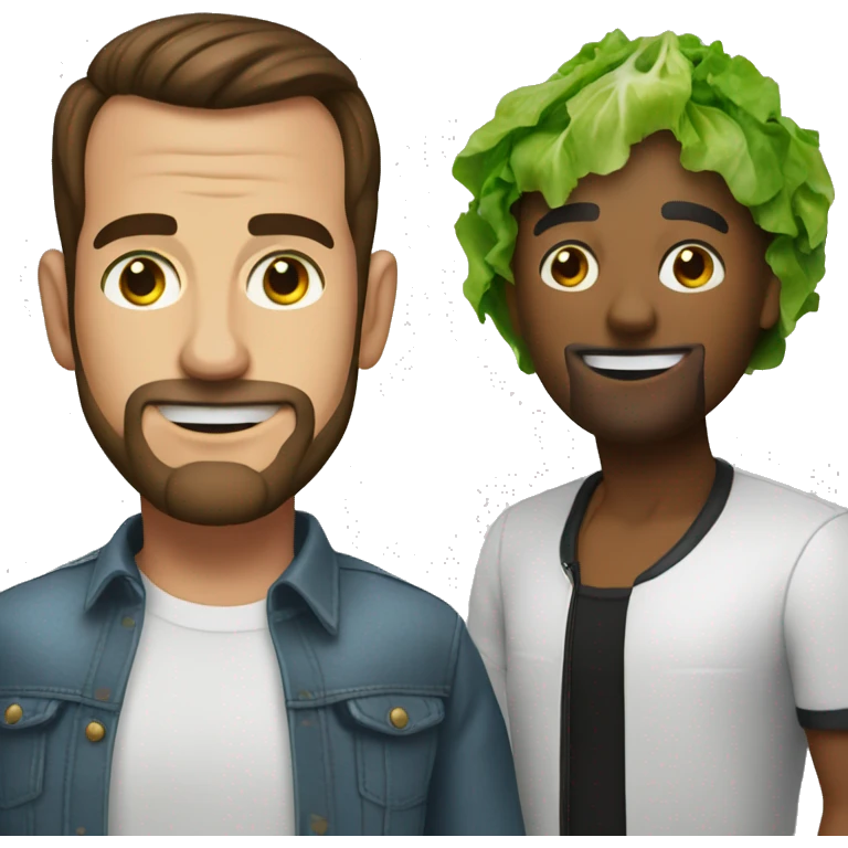 Salad and jack dorsey emoji