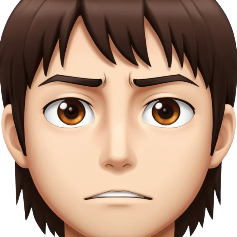 generate main character from titan attack emoji