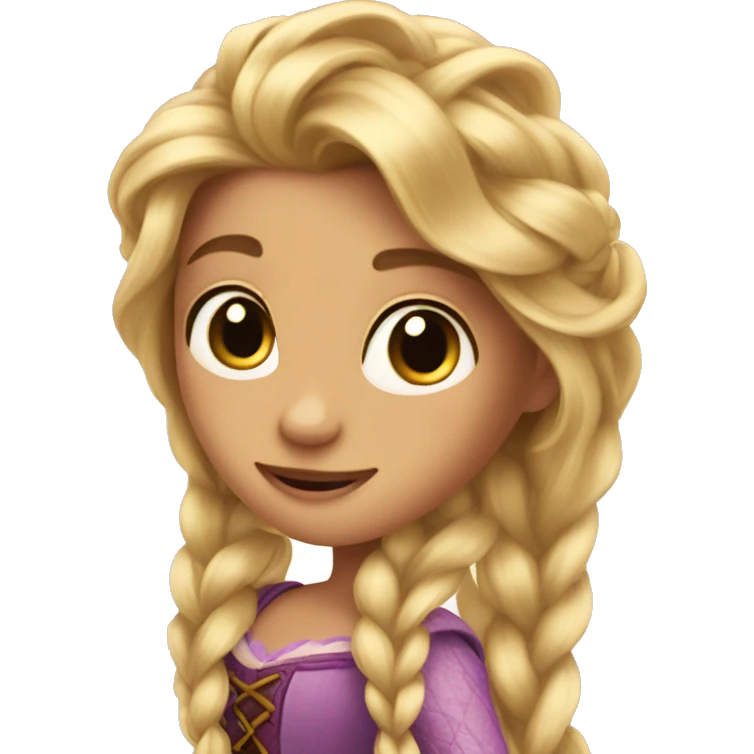 Rapunzel emoji