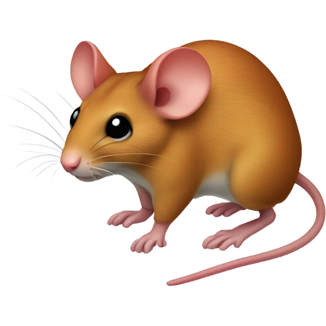 Red mouse emoji
