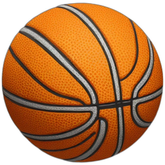 Basketball ball emoji