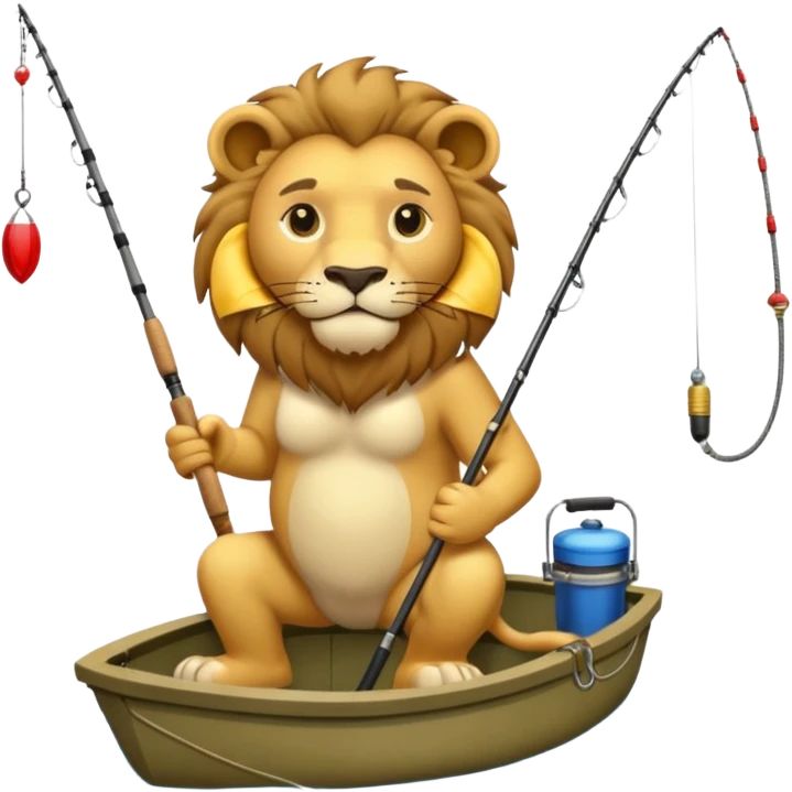 lion fishing emoji
