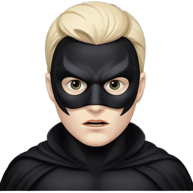 dc black mask emoji