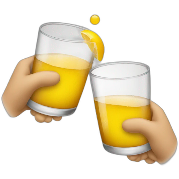 2 Clinking Glasses emoji
