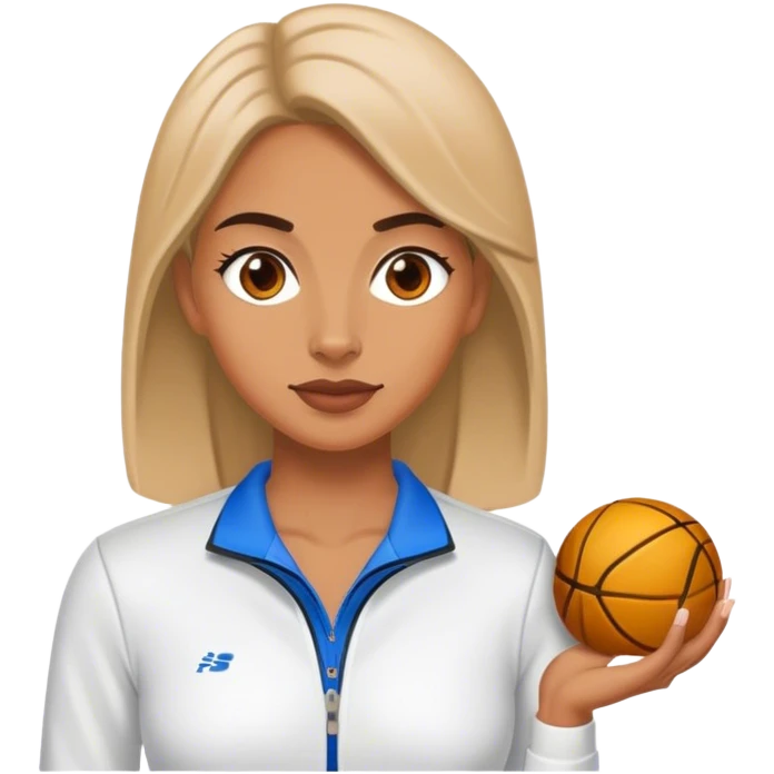 female pretty coach emoji