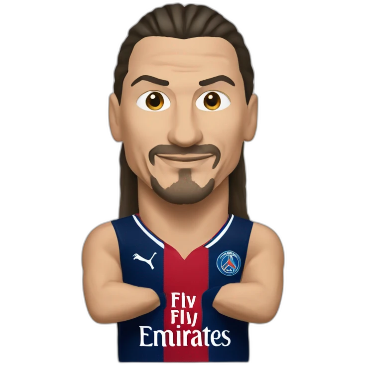 Zlatane Ibrahimovic in psg emoji