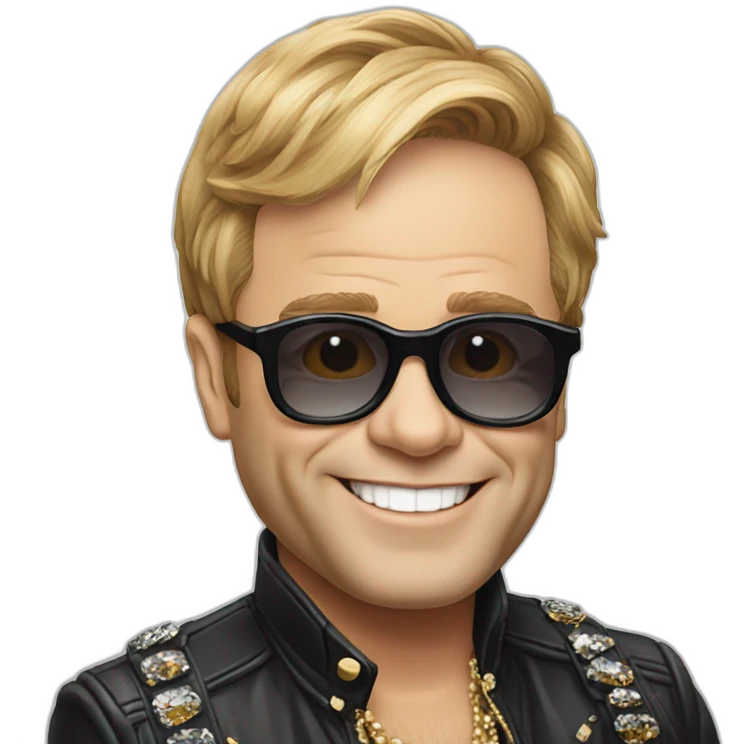 Elton John emoji