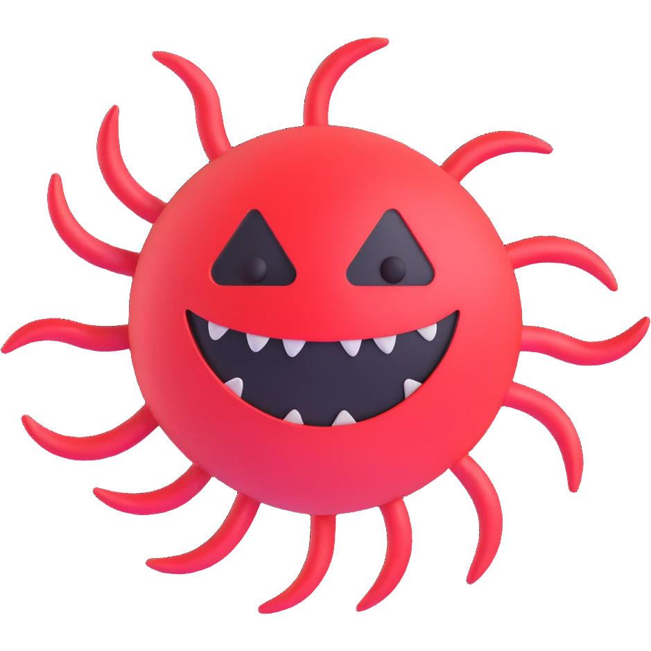 malware virus emoji