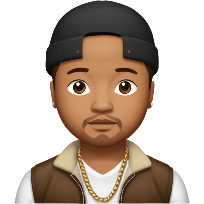 J-Boog of B2K, male singer with dark brown hair emoji