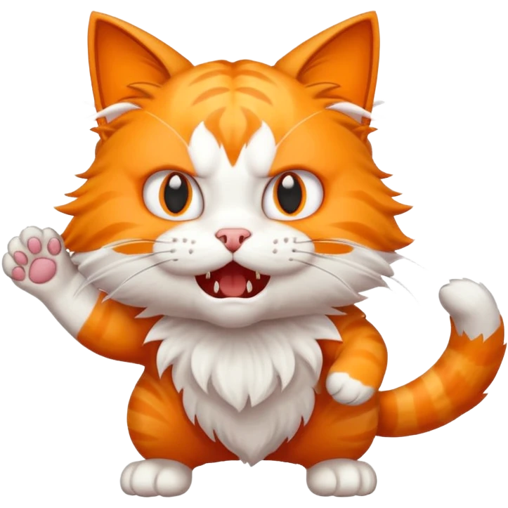 cat attack emoji