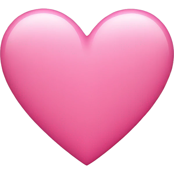 pink heart emoji