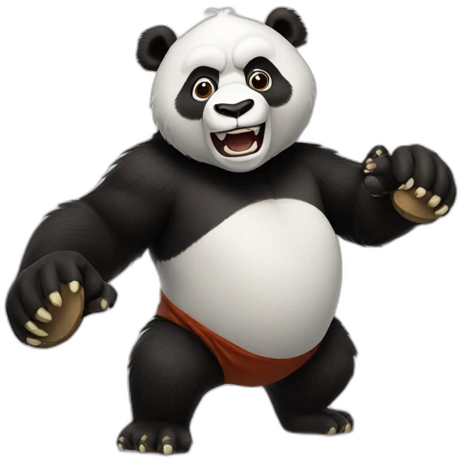 Kong fu panda emoji