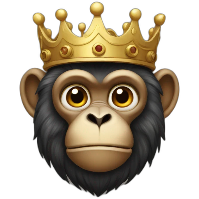 King monkey emoji