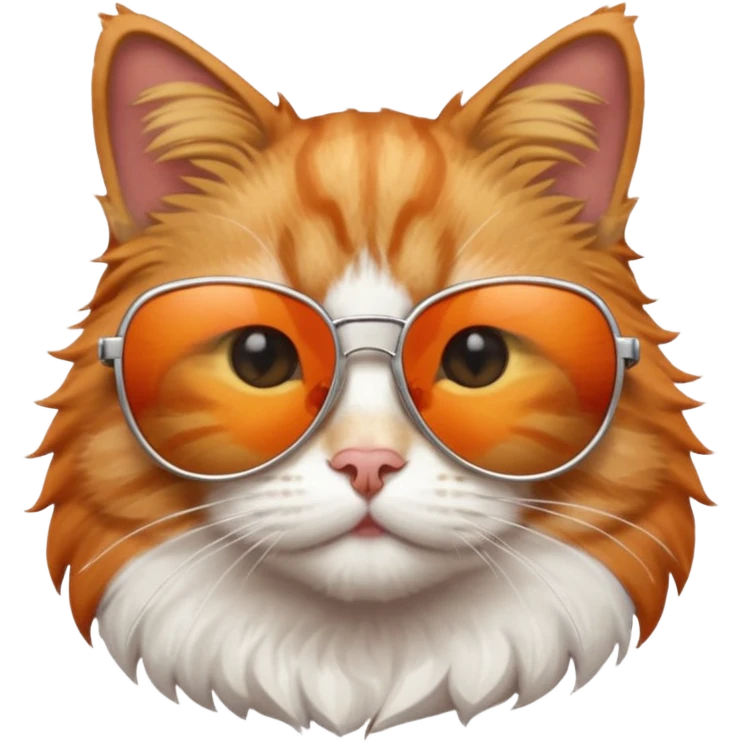 Cat wearing sunglasses emoji