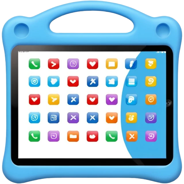 Children's tablet  emoji
