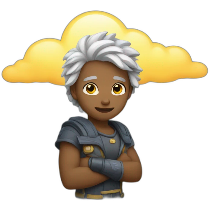 Storm emoji