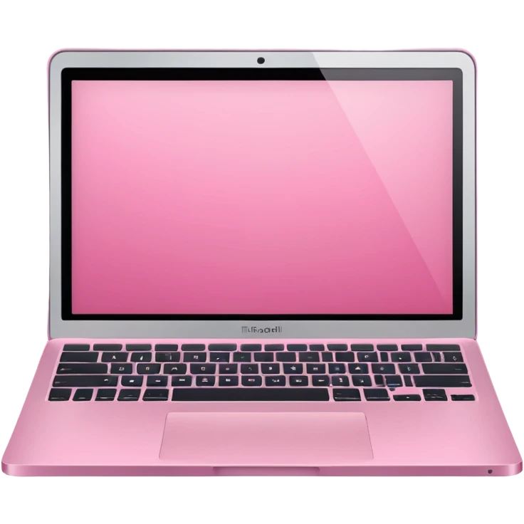 pink laptop macbook emoji