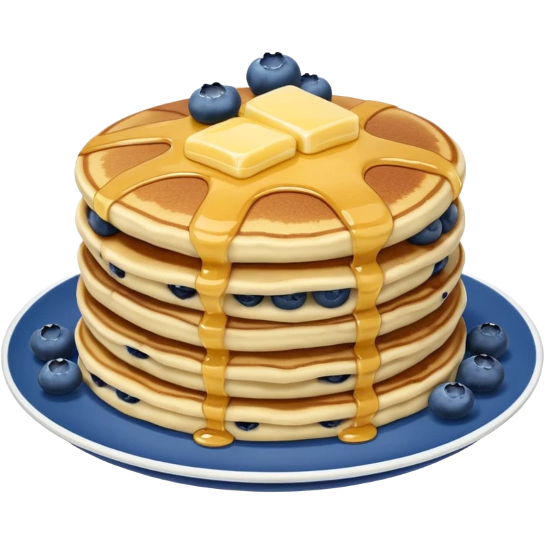 blueberry pancakes  emoji