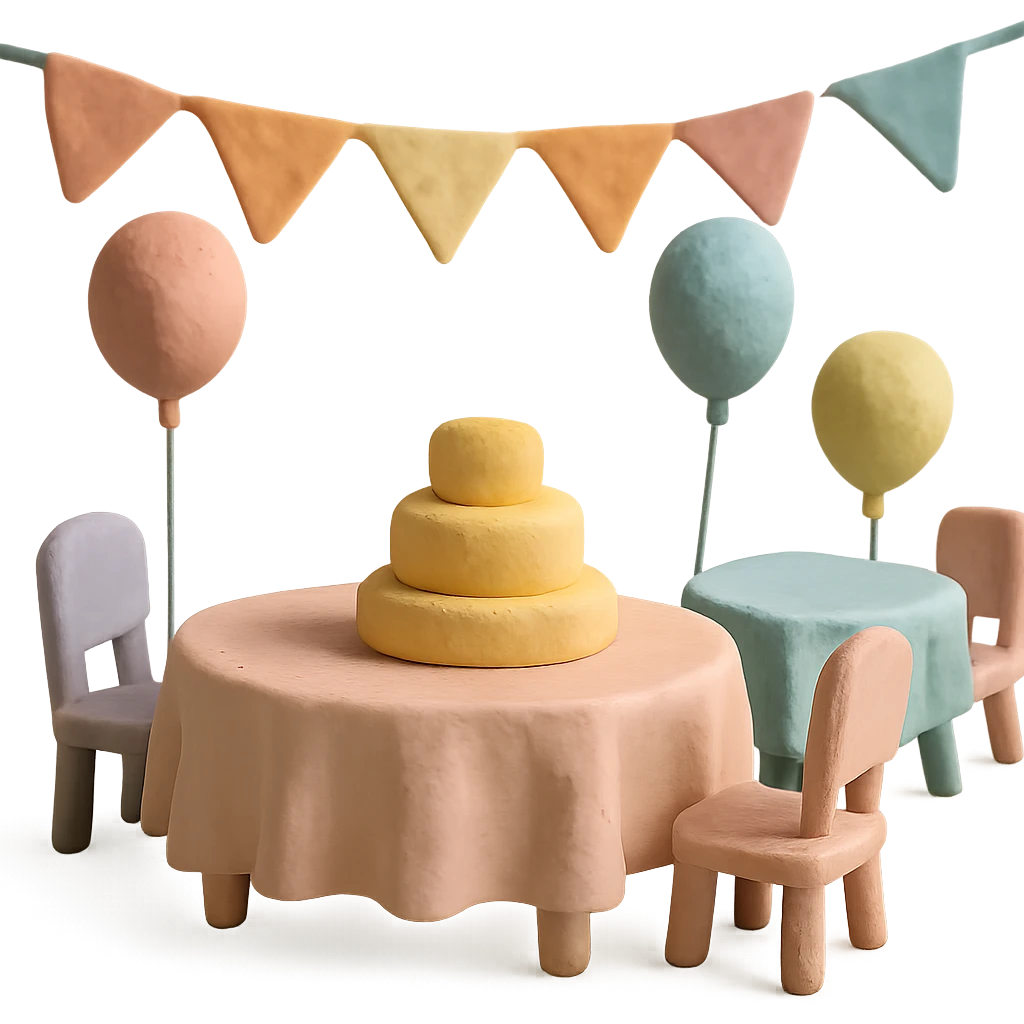 event venue, soft pastel colors emoji